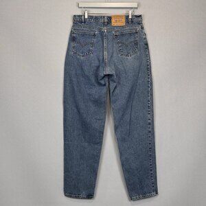 Vintage Levis Jeans Mens Blue 560 Loose Tapered Orange Tab 90s Made In USA Denim